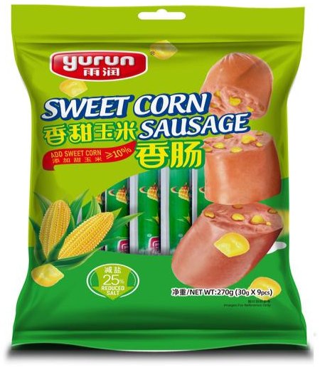 Sweet Corn Ham Sausage
